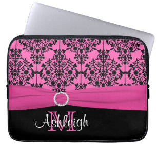 Housse Pour Ordinateur Portable 13" douille blanche noire d'ordinateur portable de
