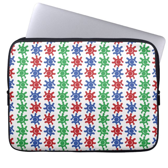 Housse pour ordinateur portable 13 pouces à motif  (Devant)
