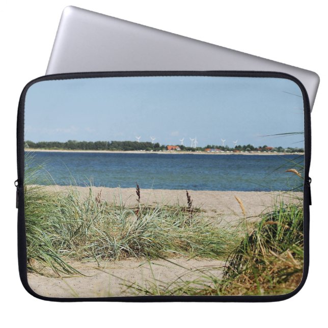 Housse Pour Ordinateur Portable 15" Laptoptasche Strand mit Dünen (Devant)