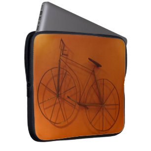Housse Pour Ordinateur Portable 15" ombre de bicyclette de douille d'ordinateur