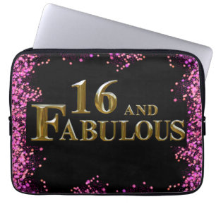 Housse Pour Ordinateur Portable 16e anniversaire 