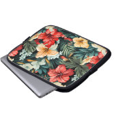 Housse Pour Ordinateur Portable #19 Modèle floral (Devant bas)