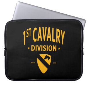 Housse Pour Ordinateur Portable 1re division de cavalerie "Première équipe"