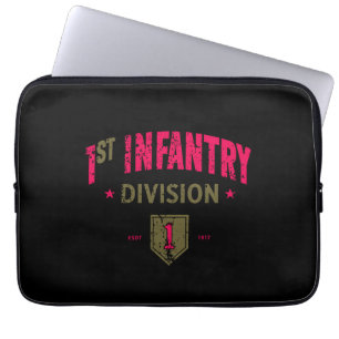 Housse Pour Ordinateur Portable 1re division d'infanterie "BRO" en détresse