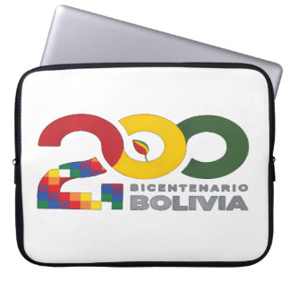 Housse Pour Ordinateur Portable 200 años bicentenario de Bolivia