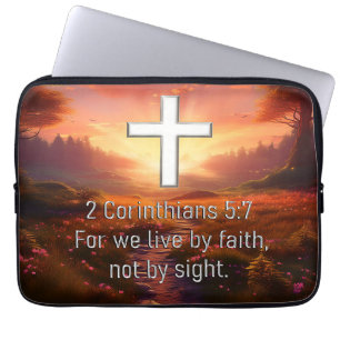 Housse Pour Ordinateur Portable 2 Corinthiens 5:7