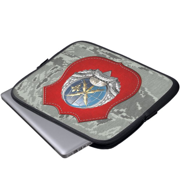 Housse Pour Ordinateur Portable [300] Emblème SOWT (Devant bas)