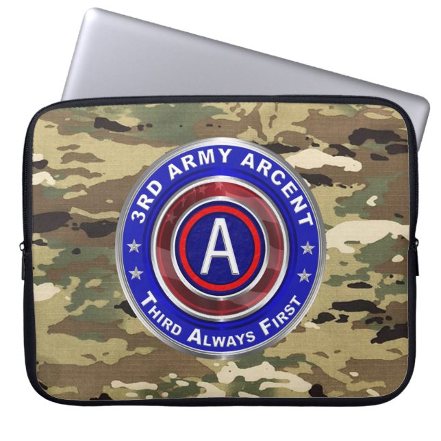 Housse Pour Ordinateur Portable 3e armée ARCENT  (Devant)