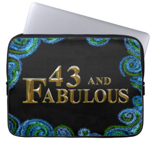 Housse Pour Ordinateur Portable 43e anniversaire