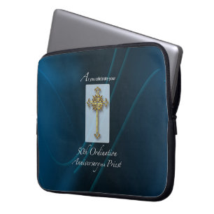 Housse Pour Ordinateur Portable 50e anniversaire de l'ordination du prêtre