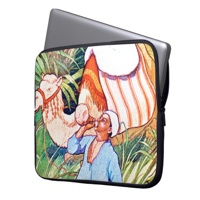 Housse Pour Ordinateur Portable À L'Oasis (devant gauche)