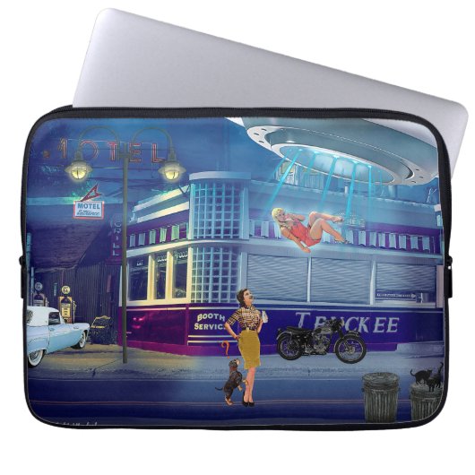 Housse Pour Ordinateur Portable A New Flight Attendant (Devant)