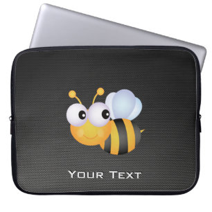Housse Pour Ordinateur Portable Abeille mignonne ; Lisse