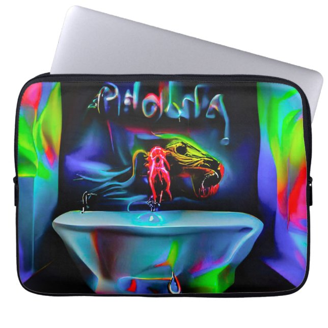 Housse Pour Ordinateur Portable Ablutophobie 2 (Devant)