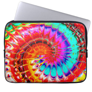 Housse Pour Ordinateur Portable Abrégations colorées Art Motif