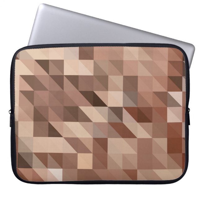 Housse Pour Ordinateur Portable Abstract geometric background looks like stylized (Devant)