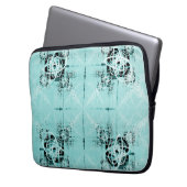 Housse pour ordinateur portable Abstract Spiral De (devant gauche)