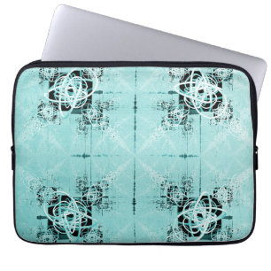 Housse pour ordinateur portable Abstract Spiral De