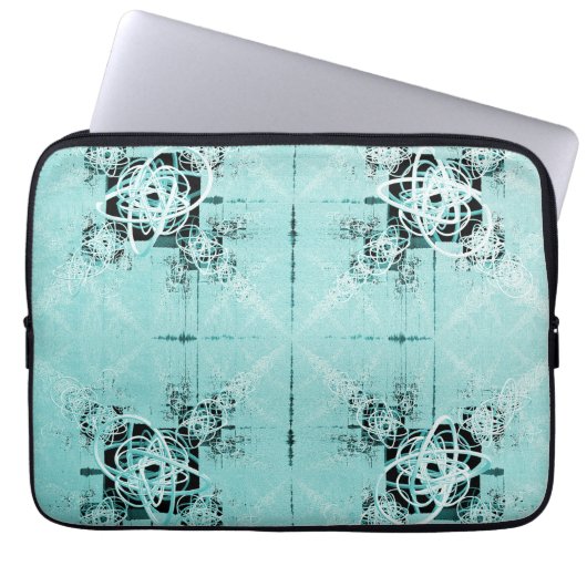 Housse pour ordinateur portable Abstract Spiral De (Devant)