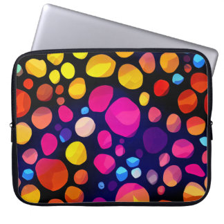 Housse Pour Ordinateur Portable Abstrait Coloré