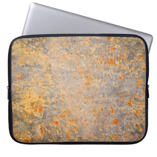 Housse Pour Ordinateur Portable Abstrait grunge métallique rusté fond abstrait, ag