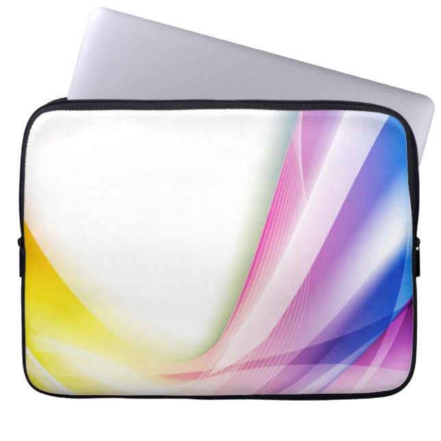 Housse Pour Ordinateur Portable Abstrait Swirl 1 (Devant)