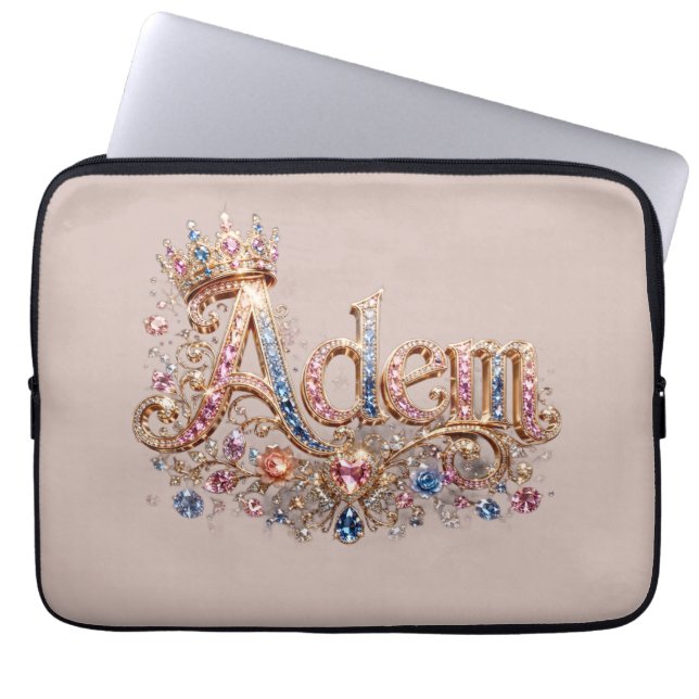 Housse Pour Ordinateur Portable Adam Crown Design (Devant)