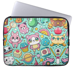 Housse Pour Ordinateur Portable Adorable Motif Kawaii