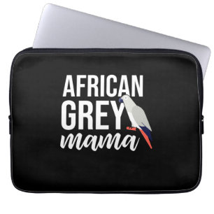 Housse Pour Ordinateur Portable African Grey Parrot Mama