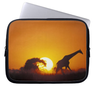 Housse Pour Ordinateur Portable Afrique, Botswana, Parc national de Chobe, Girafe