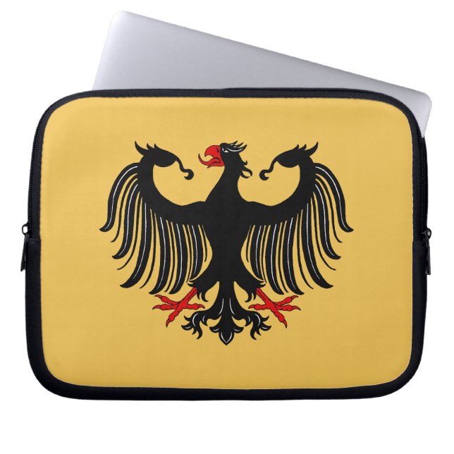 Housse Pour Ordinateur Portable Aigle allemand (Devant)