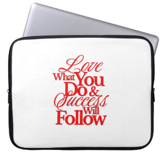 Housse pour ordinateur portable "Aimez ce que vous