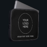 Housse Pour Ordinateur Portable Ajouter un Modèle de texte de logo d'entreprise Cr<br><div class="desc">Créez Votre Propre Image Photo Image Entreprise Logo Ajouter Texte Élégant Modèle moderne Neoprène 10 pouces Portable Sleeve.</div>