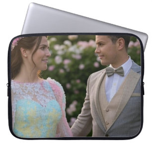Housse Pour Ordinateur Portable Ajouter une Personnaliser photo Mariage