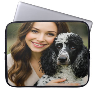 Housse Pour Ordinateur Portable Ajouter une photo de Poddle Personnaliser Personna