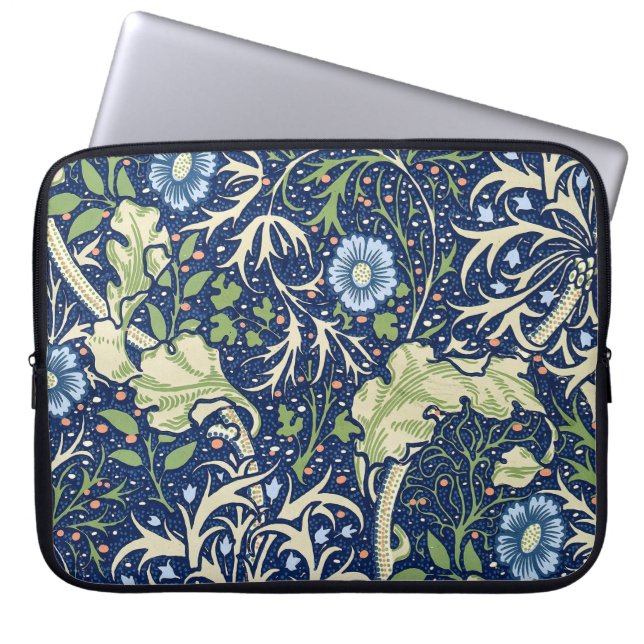 Housse Pour Ordinateur Portable Algues (par William Morris) (Devant)