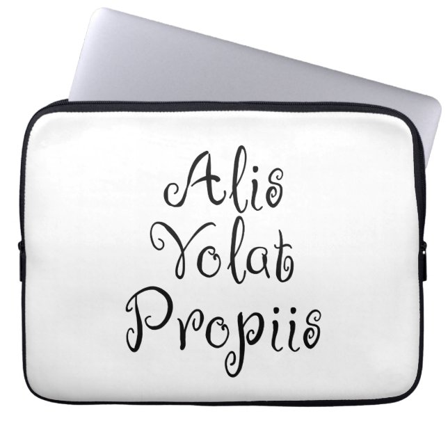 Housse Pour Ordinateur Portable Alis Volat Propiis (Devant)