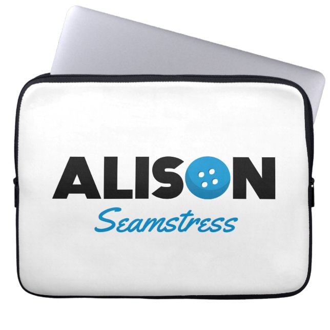 Housse Pour Ordinateur Portable Alison Seamstress (Devant)