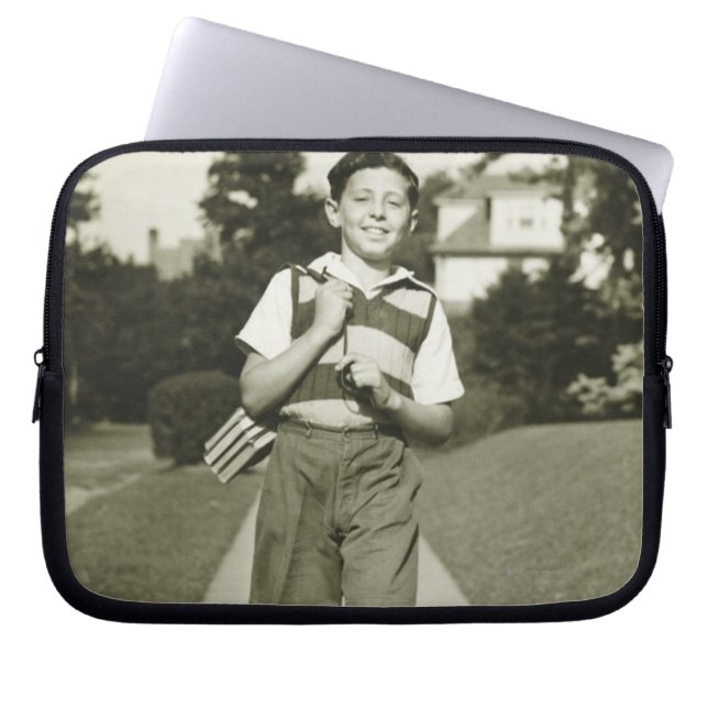 Housse Pour Ordinateur Portable Aller à l'école (Devant)