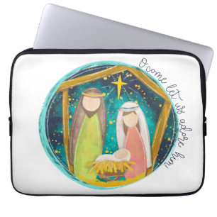 Housse Pour Ordinateur Portable Allons, Adorons-Le.
