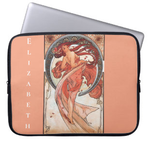 Housse Pour Ordinateur Portable Alphonse Mucha Dance 1898 Art Nouveau Vintage