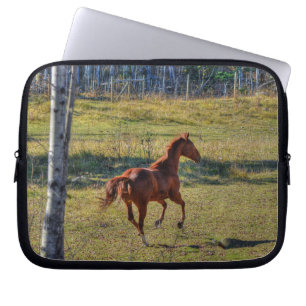 Housse Pour Ordinateur Portable Amateurs de chevaux Equine Ranch Horse Photo