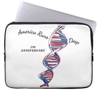 Housse Pour Ordinateur Portable America Runs Deep