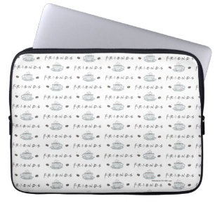Housse Pour Ordinateur Portable AMIS™ Motif d'aquarelle de la pâte à café