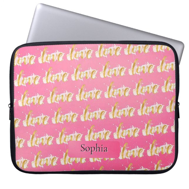 Housse Pour Ordinateur Portable Amour (Devant)