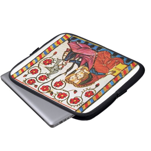 HOUSSE POUR ORDINATEUR PORTABLE AMOUR ÉTERNEL (Devant bas)