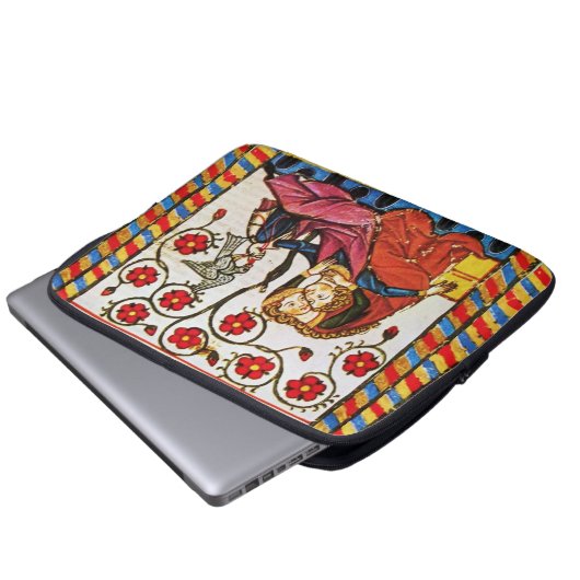 HOUSSE POUR ORDINATEUR PORTABLE AMOUR ÉTERNEL (Devant bas)