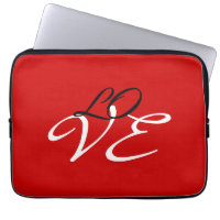 Amour Rouge Blanc Noir Couleur Calligraphie Script