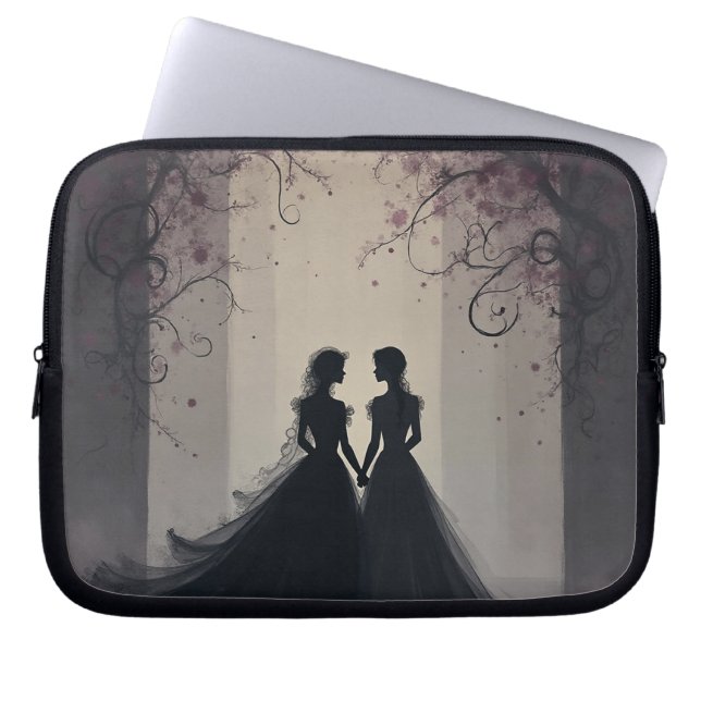 Housse Pour Ordinateur Portable Amour Toujours (Devant)