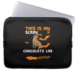 Housse Pour Ordinateur Portable Amoureux des chiens C'Est Mon Costume De Laborat